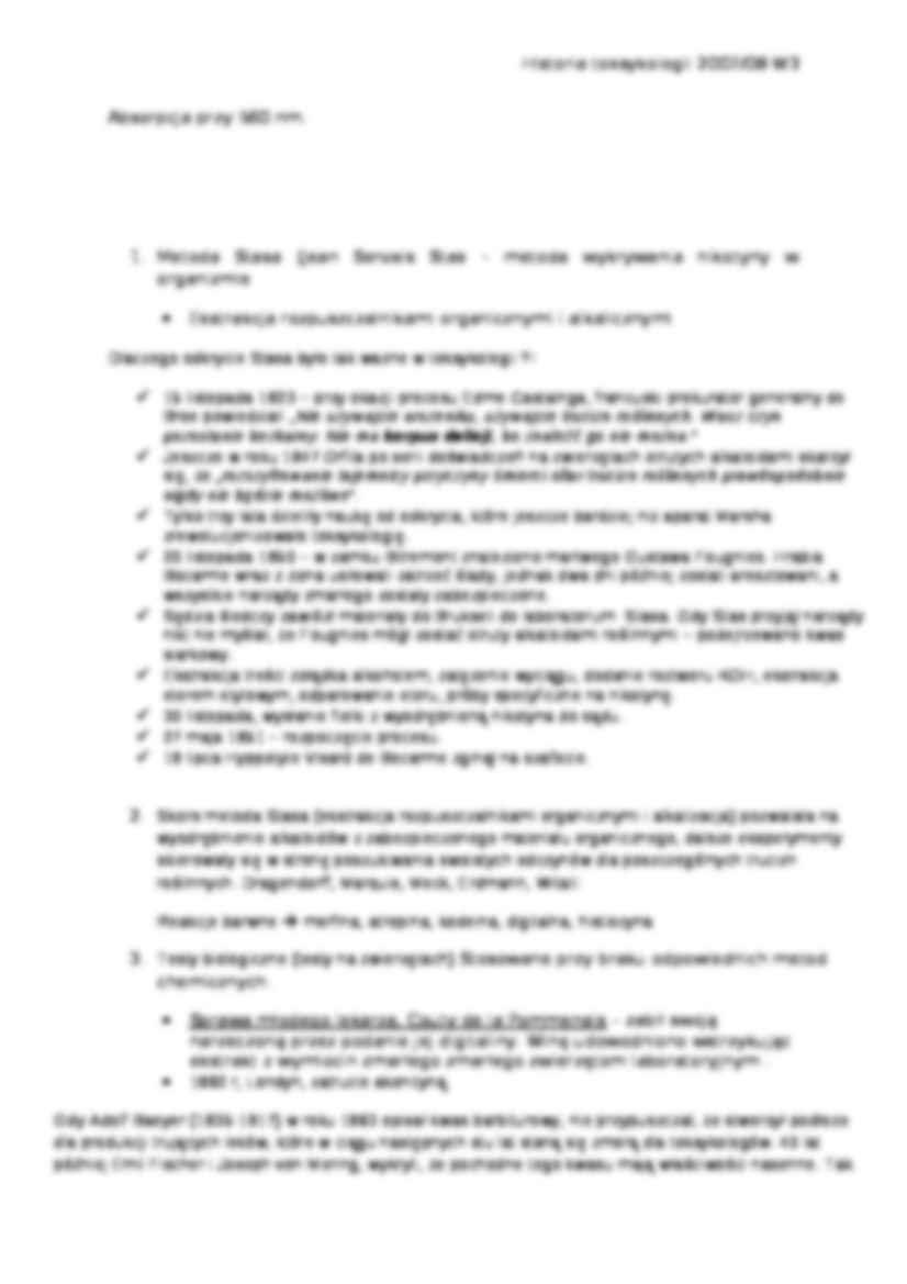 Toksykologia sądowa-opracowanie - strona 2