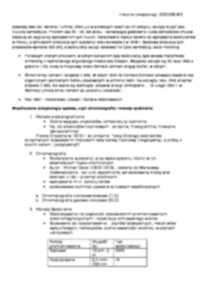 Toksykologia sądowa-opracowanie - strona 3