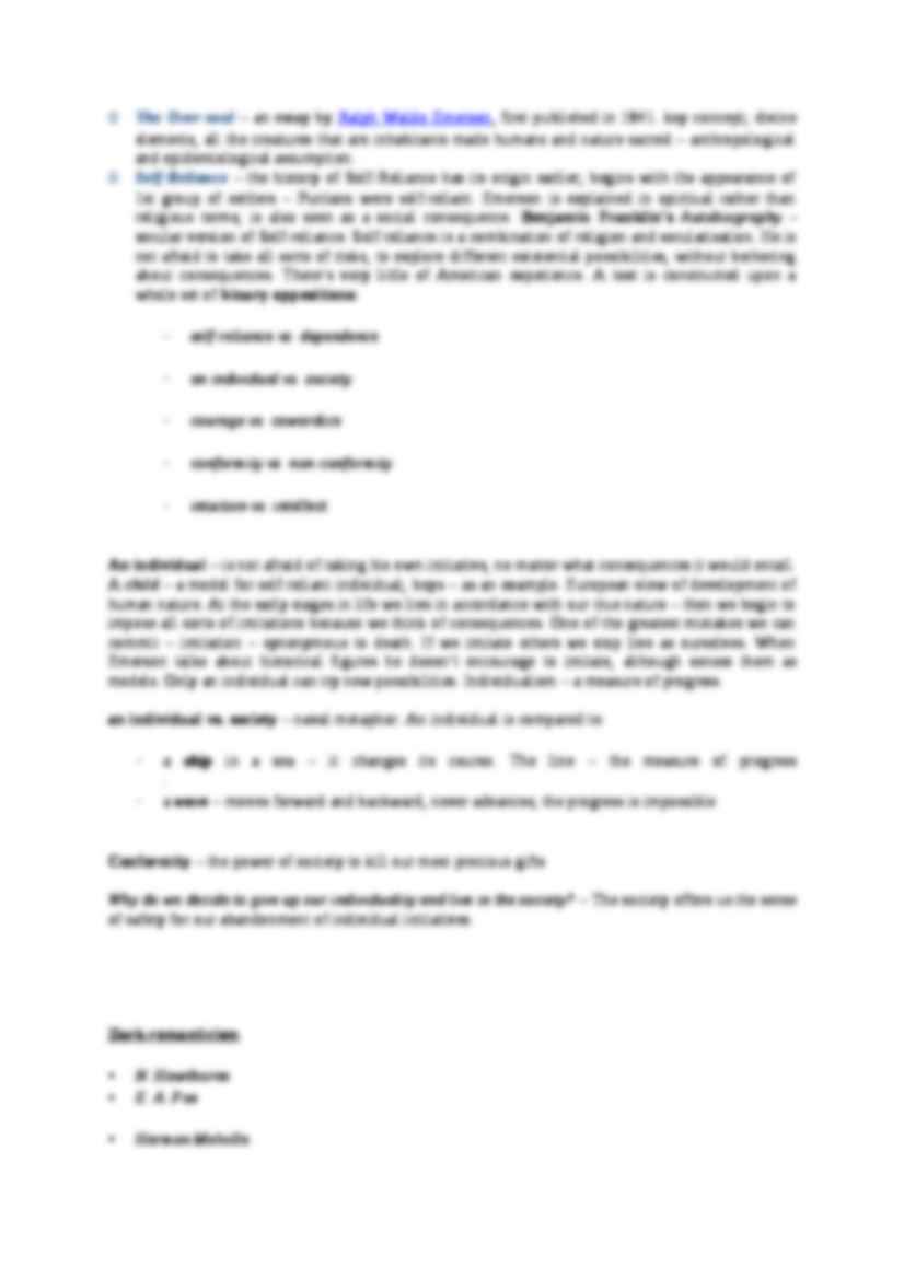 Trascendentalism-opracowanie - strona 2