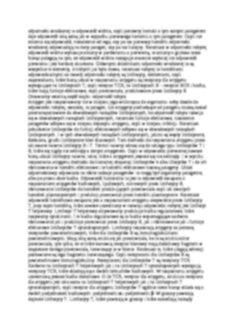 Odporność na patogeny-opracowanie - strona 3