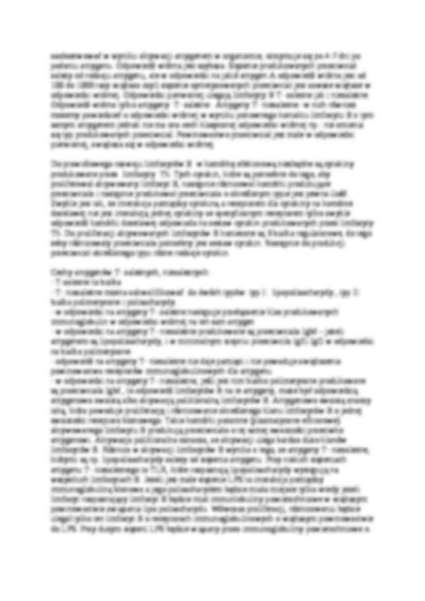 Różnorodność receptorów dla antygenów-opracowanie - strona 3