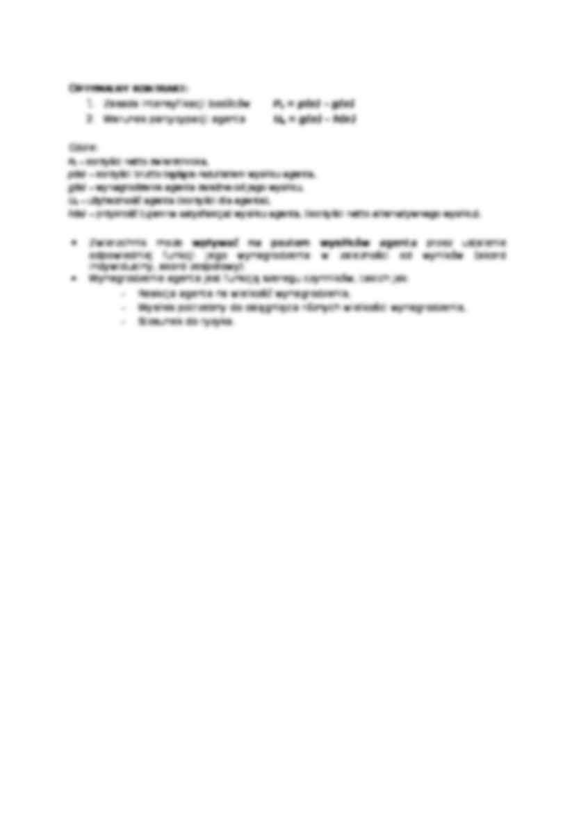 Teoria agencji-opracowanie - strona 3