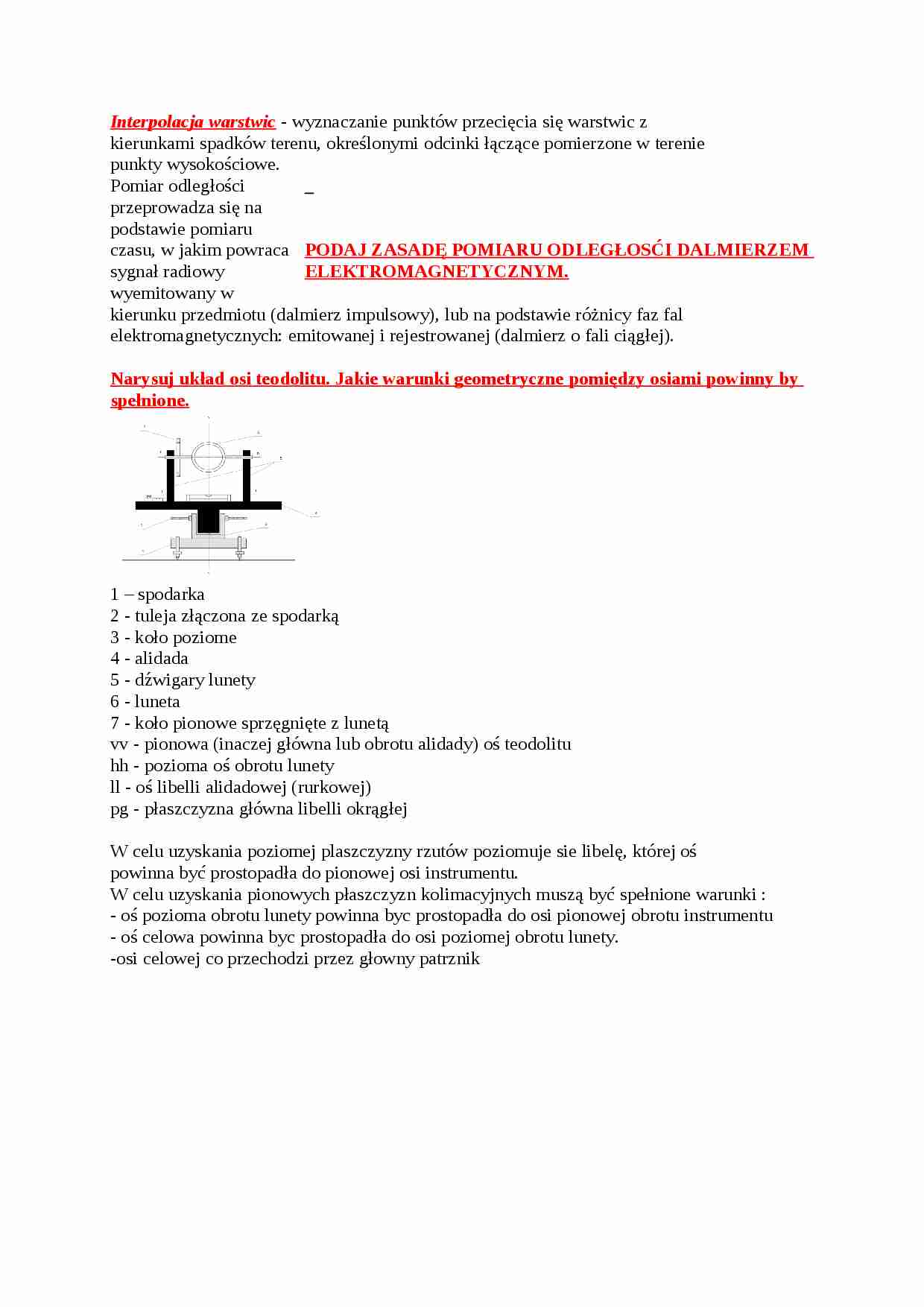 Interpolacja warstwic-opracowanie - strona 1