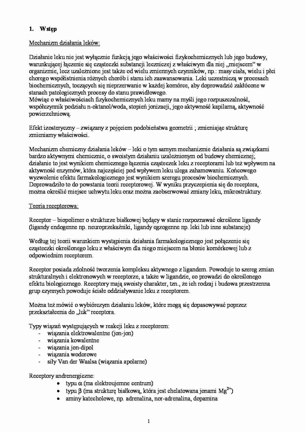 Leki-opracowanie - strona 1