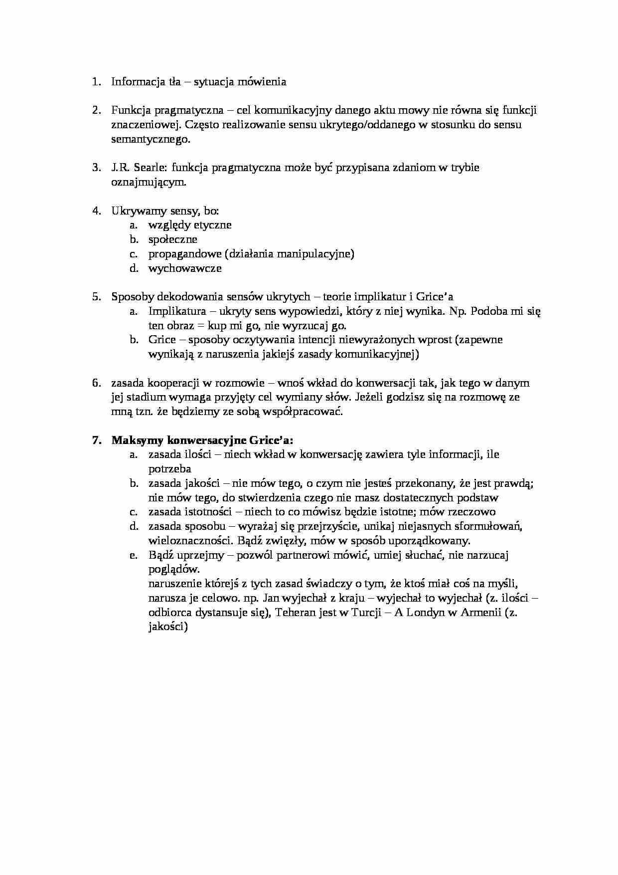 Informacja tła-opracowanie - strona 1