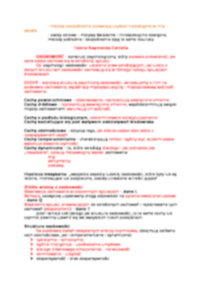 Podejście teorii cech-opracowanie - strona 3