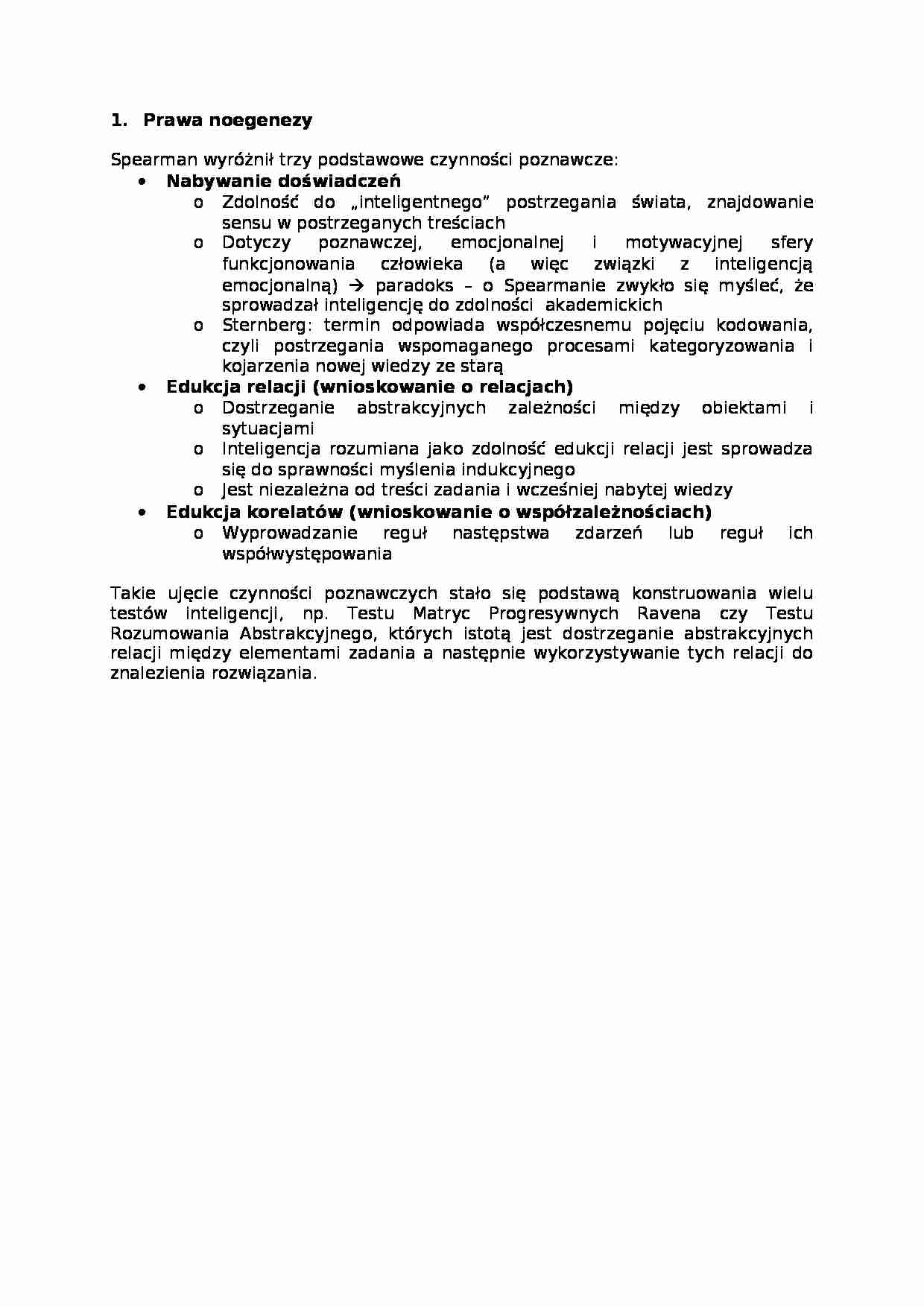 Prawa noegenezy-opracowanie - strona 1