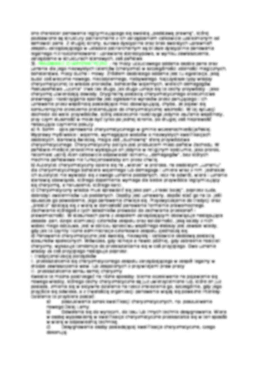 Trzy czyste typy prawomocnego panowania Webera-opracowanie - strona 2