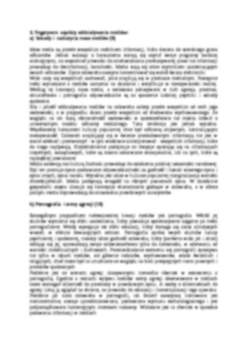 Wpływ mediów na życie społeczne i polityczne - strona 2