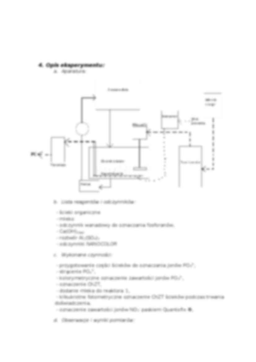 Oczyszczanie ścieków-sprawozdanie z ćwiczenia  - strona 2