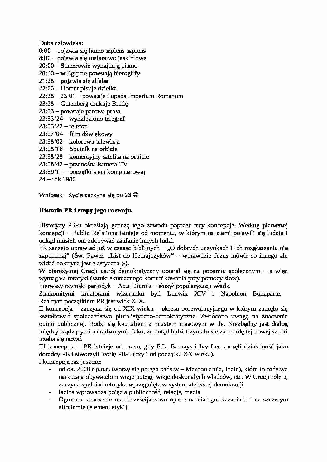 Doba człowieka-opracowanie - strona 1