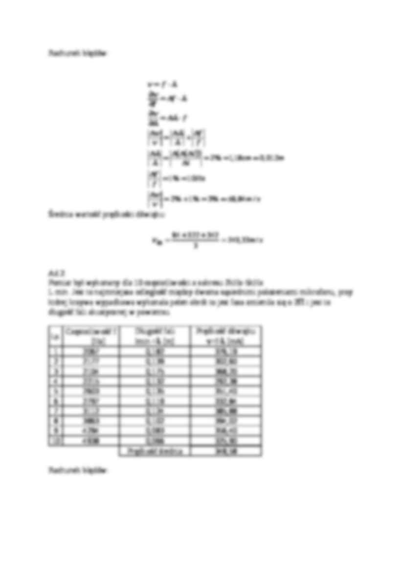 Wyznaczenie prędkości - omówienie - strona 3