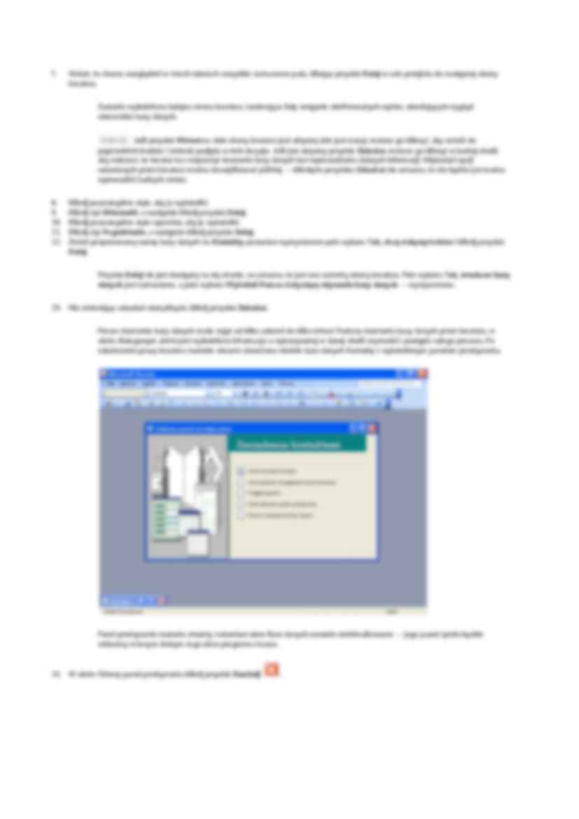 Tworzenie struktury bazy danych - wykład - strona 3