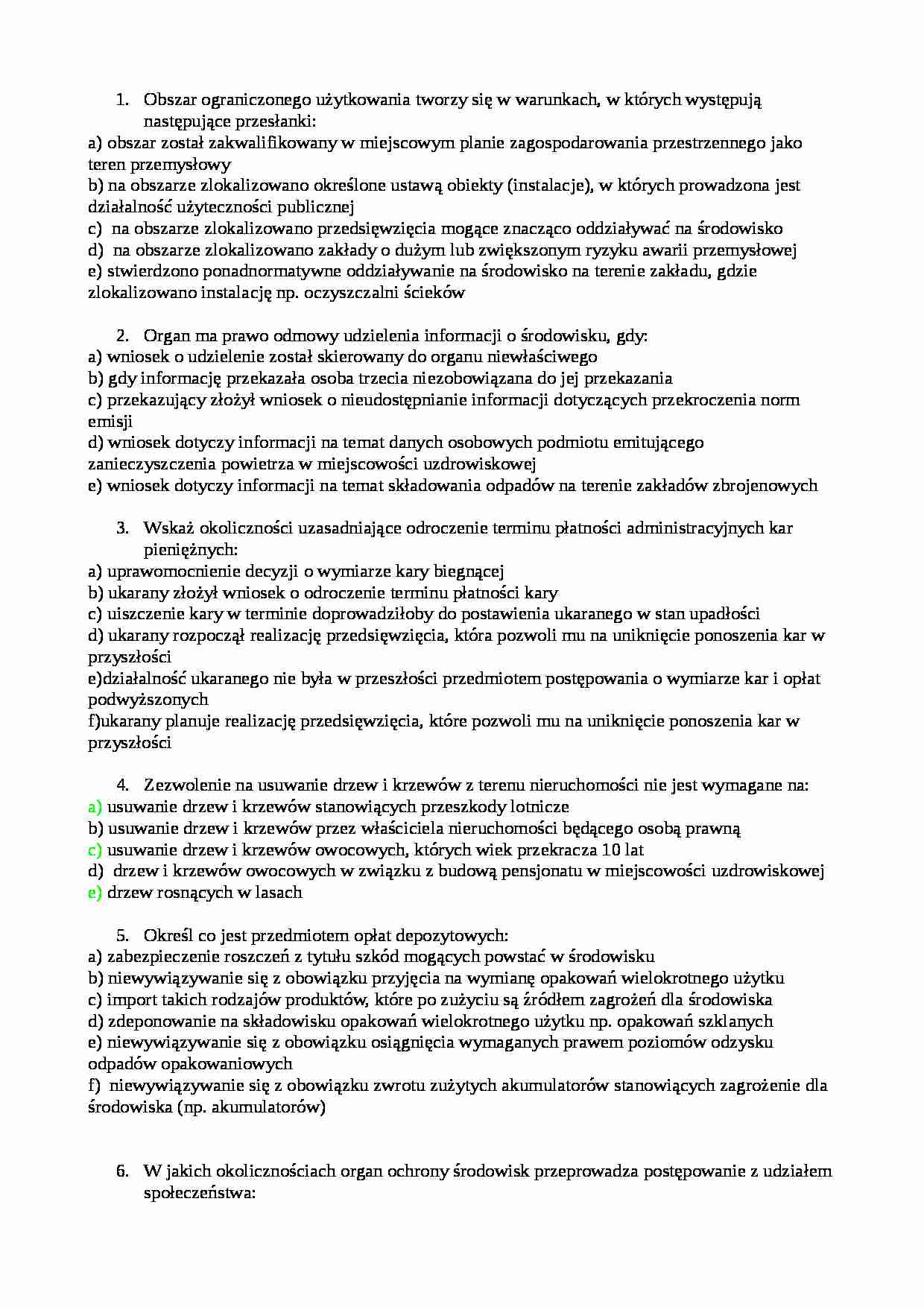 Test b - strona 1