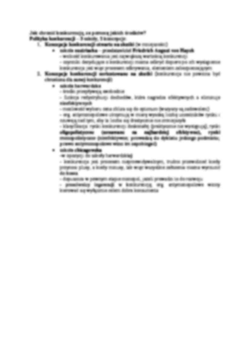 Ochrona konkurencji - wykład 1 - strona 2