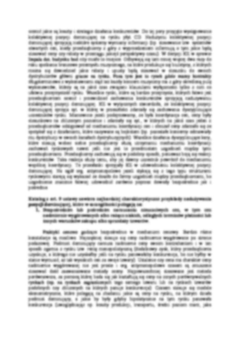 Ochrona konkurencji - wykład 6 - strona 3