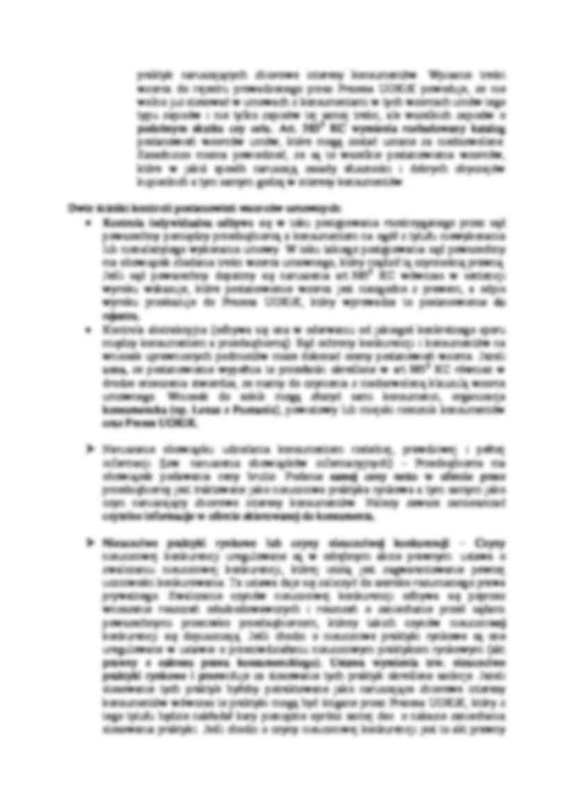 Ochrona konkurencji - wykład 10 - strona 3