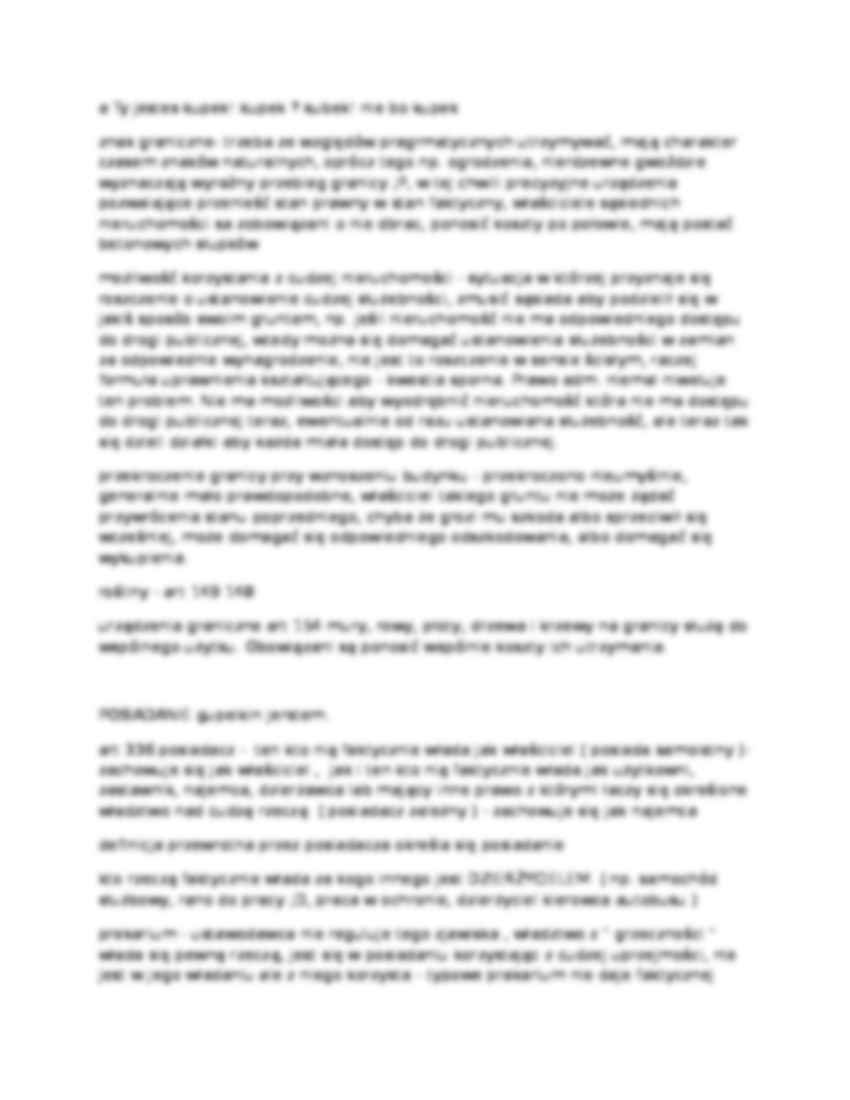 Prawo rzeczowe - wykład 2 - strona 2