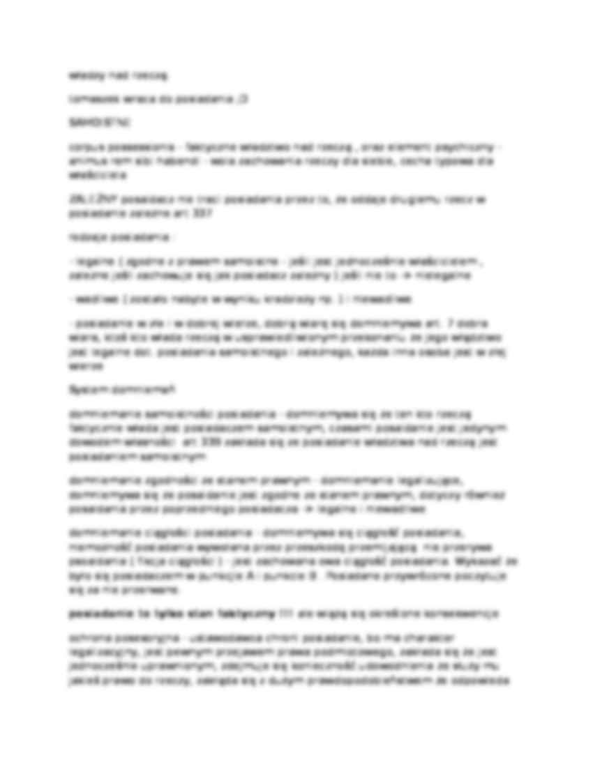 Prawo rzeczowe - wykład 2 - strona 3