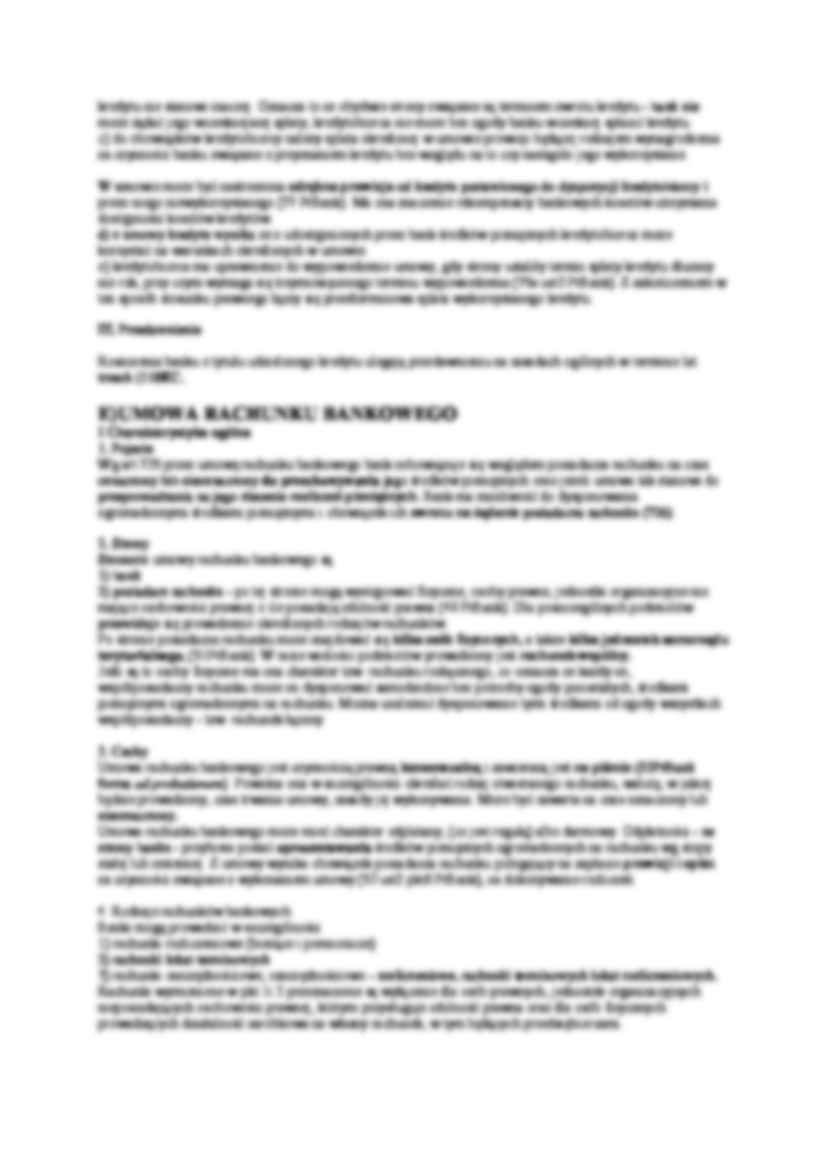 Umowy regulujące stosunki kredytowe - strona 3