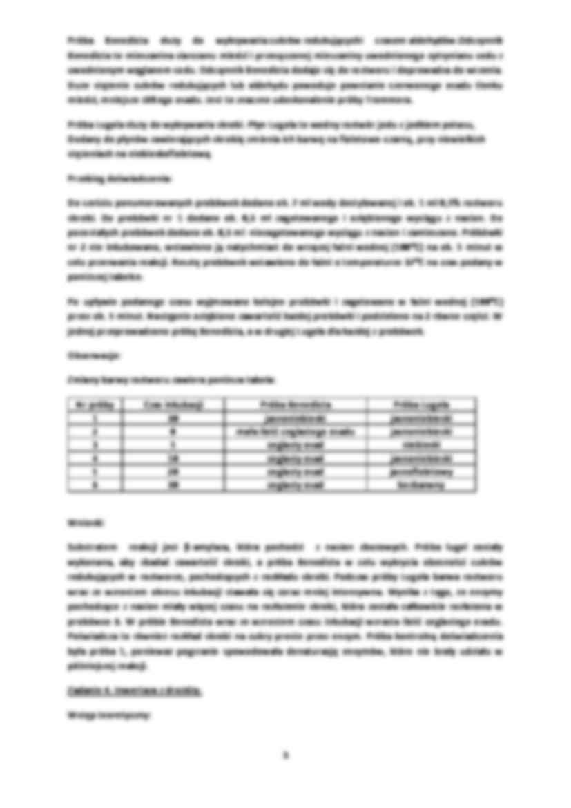Aktywność  enzymatyczna - omówienie - strona 3