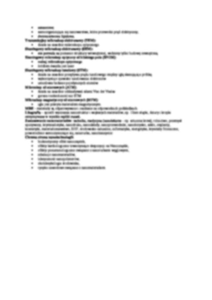 Nanometry we współczesnym świecie - strona 2