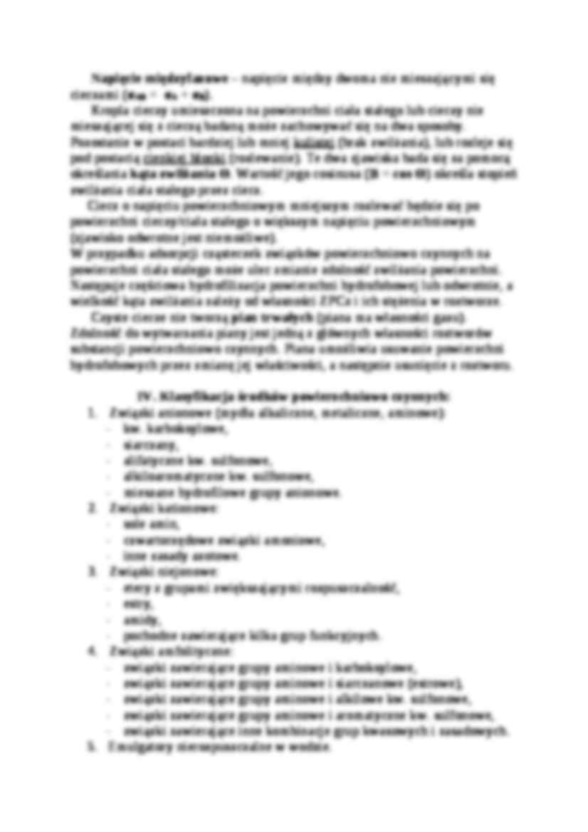 Środki powierzchniowo czynne. - strona 2