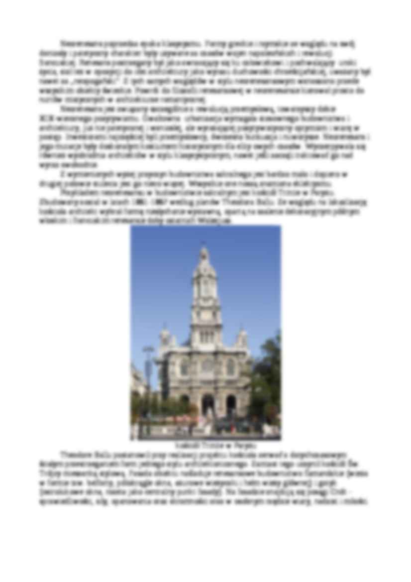 Neorenesans - omówienie zagadnienia - strona 3