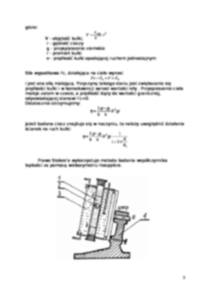 Lepkość - omówienie zagadnienia - strona 3