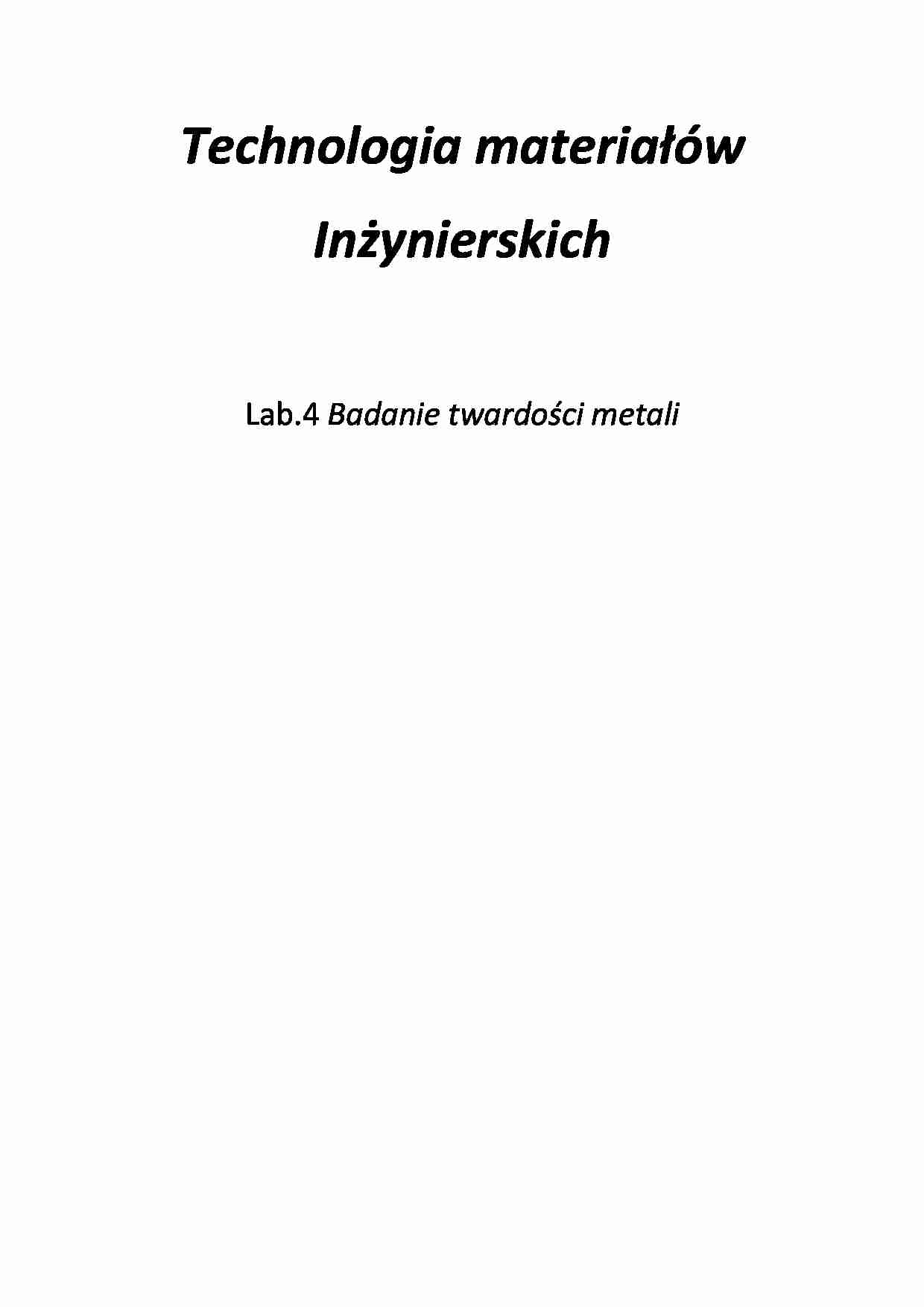 Twardość - omówienie - strona 1