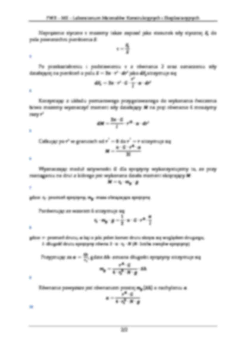 wyznaczanie modułu sztywności metodą statyczną - omówienie - strona 2