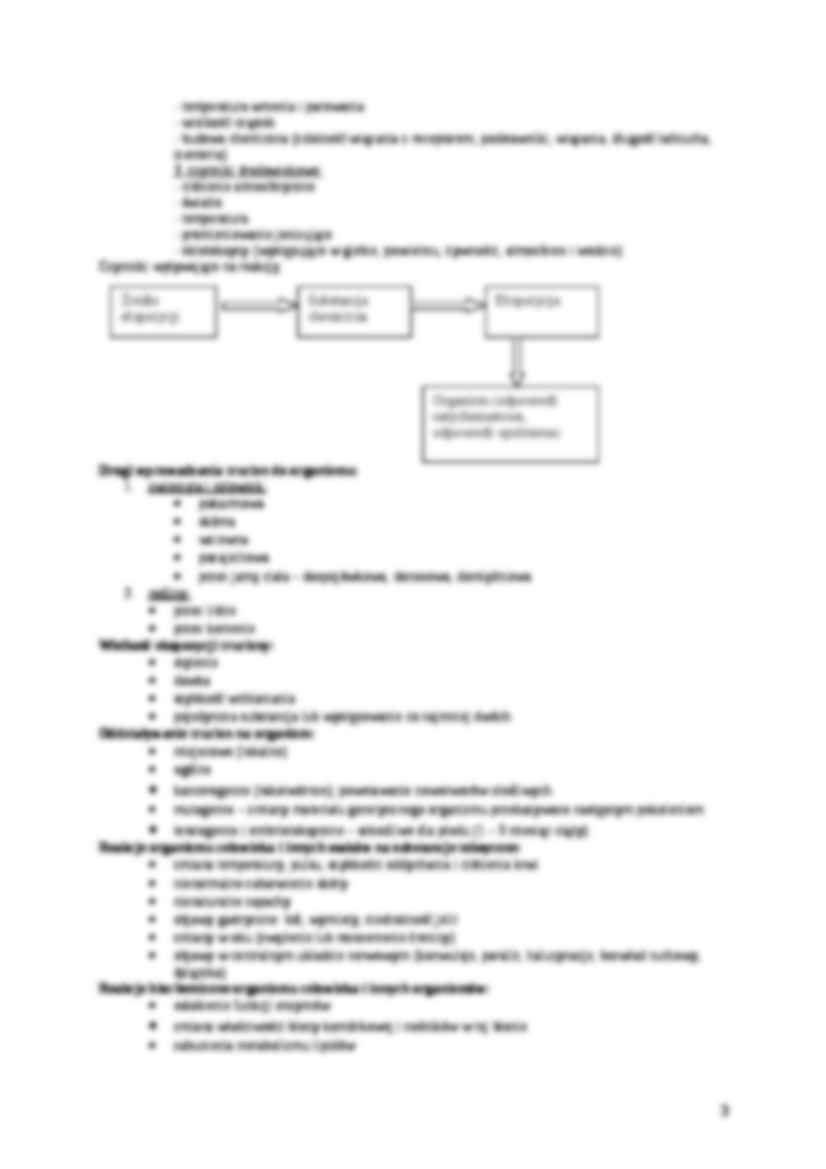 Ekotoksykologia -  podstawowe pojęcia  - strona 3