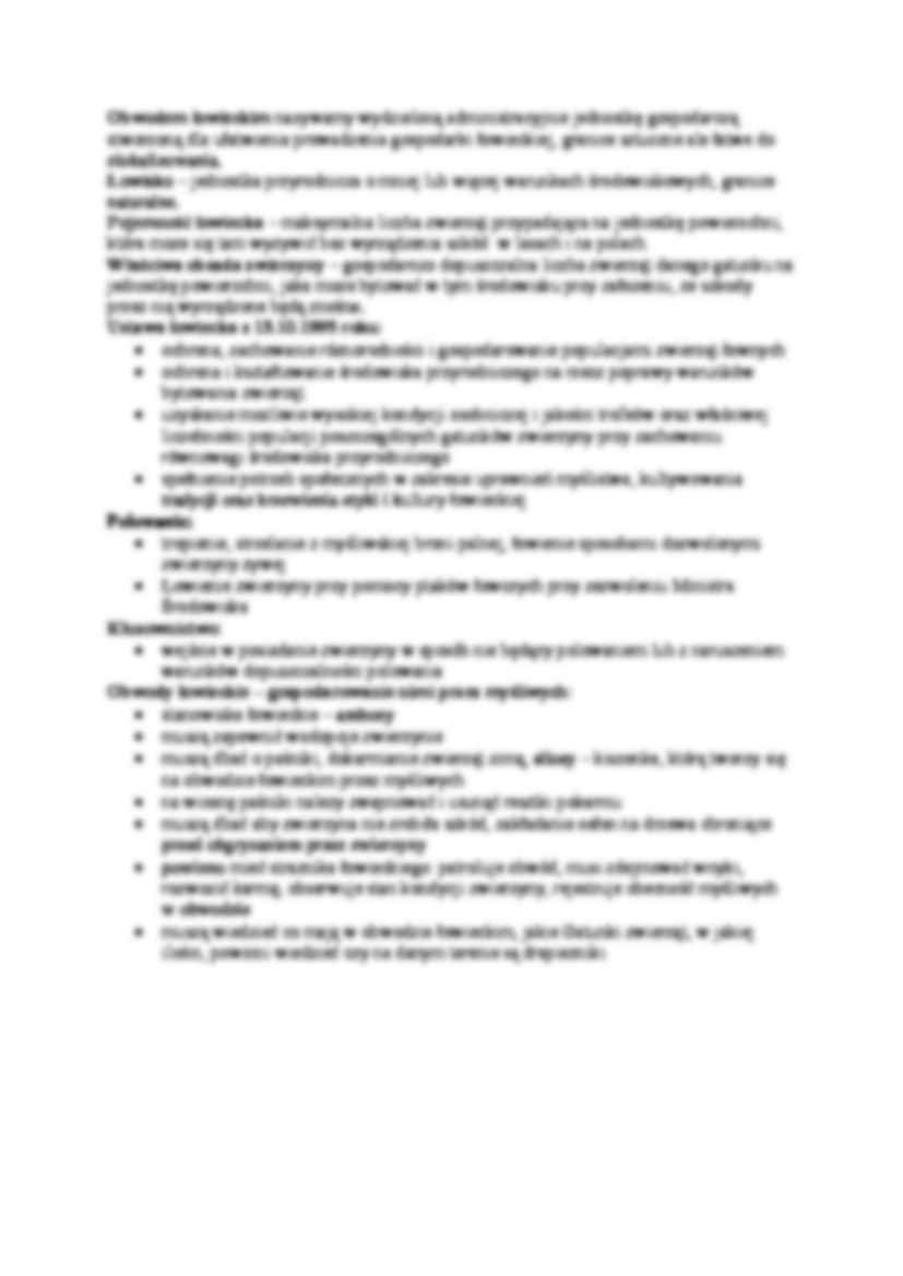 Historia Lowiectwa w Polsce - omówienie - strona 2