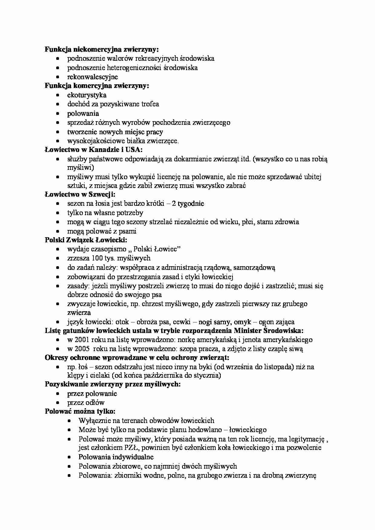 polowanie indywidualne - omówienie - strona 1