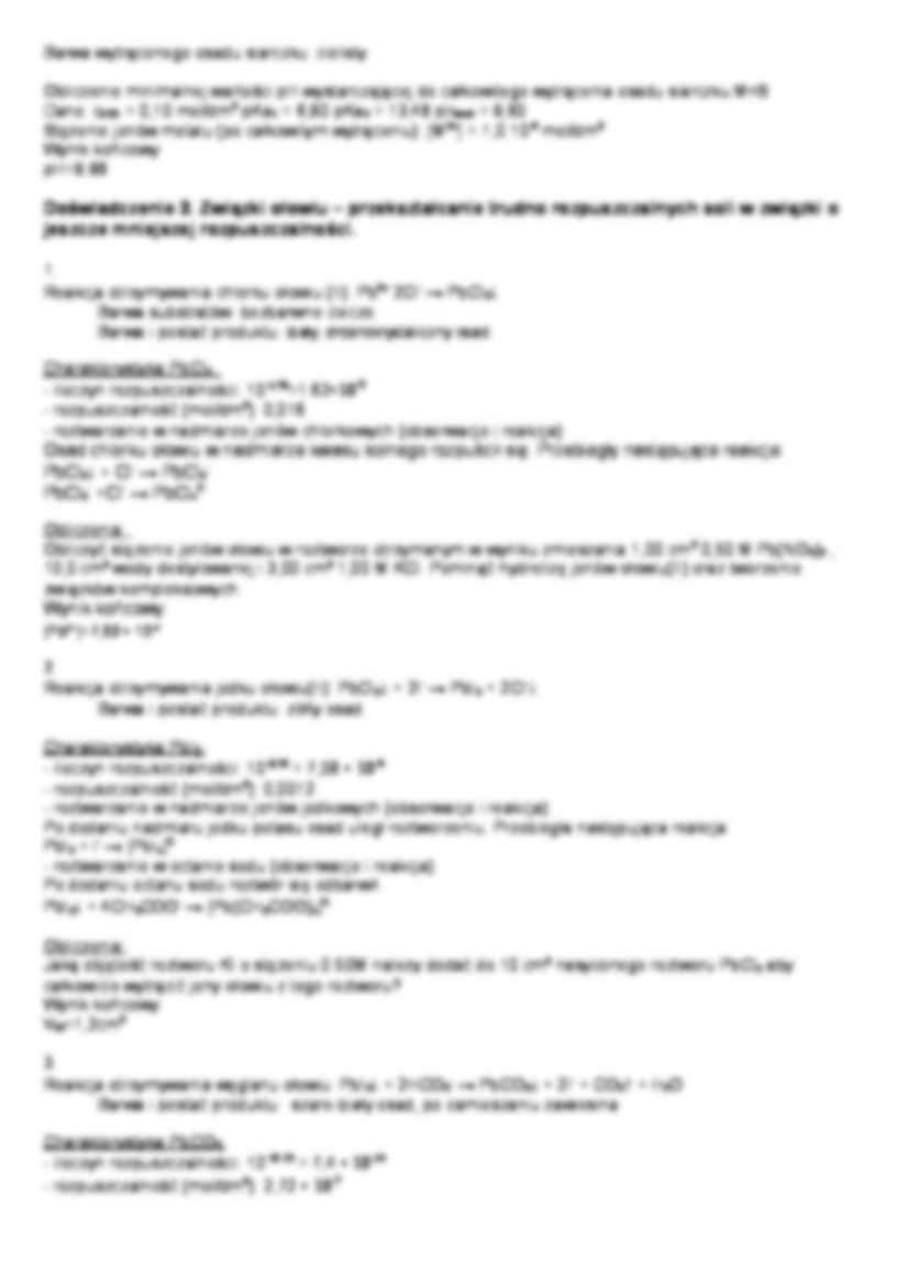 Substancje trudnorozpuszczalne - omówienie - strona 2