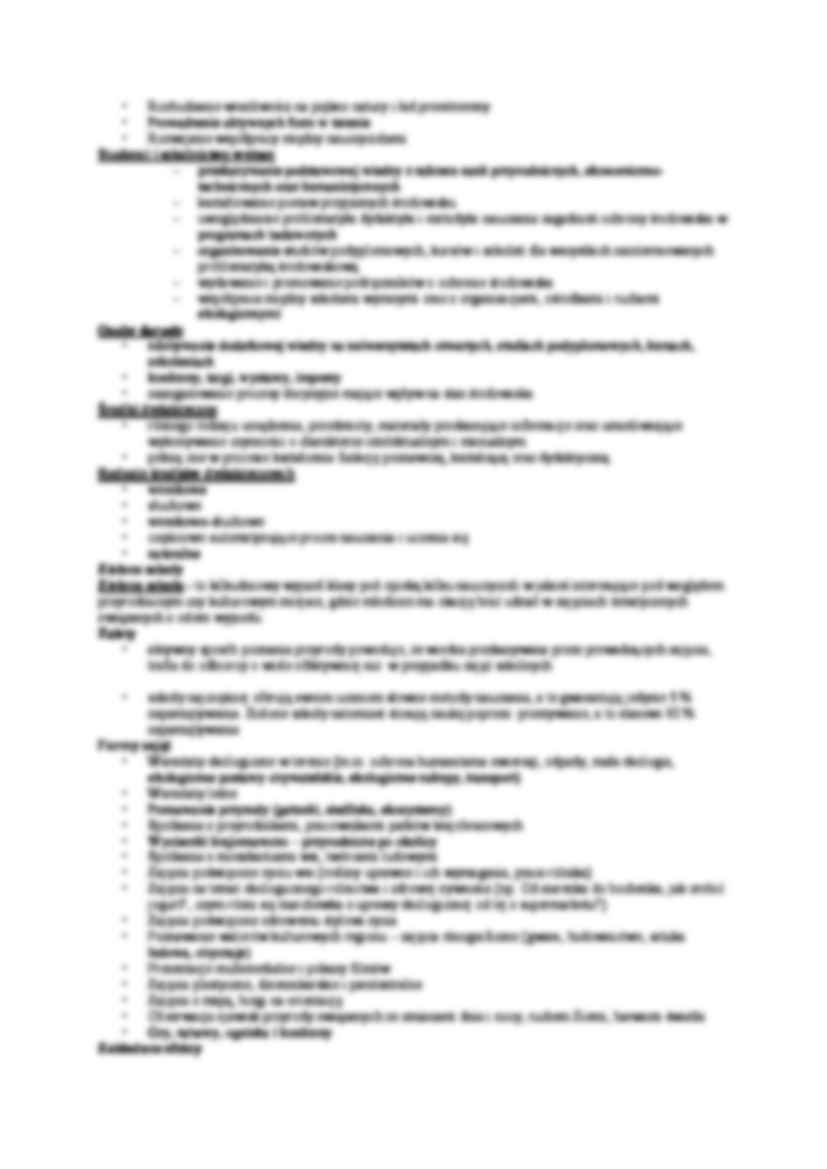 Metody formy i środki edukacji ekologicznej - omówienie - strona 2