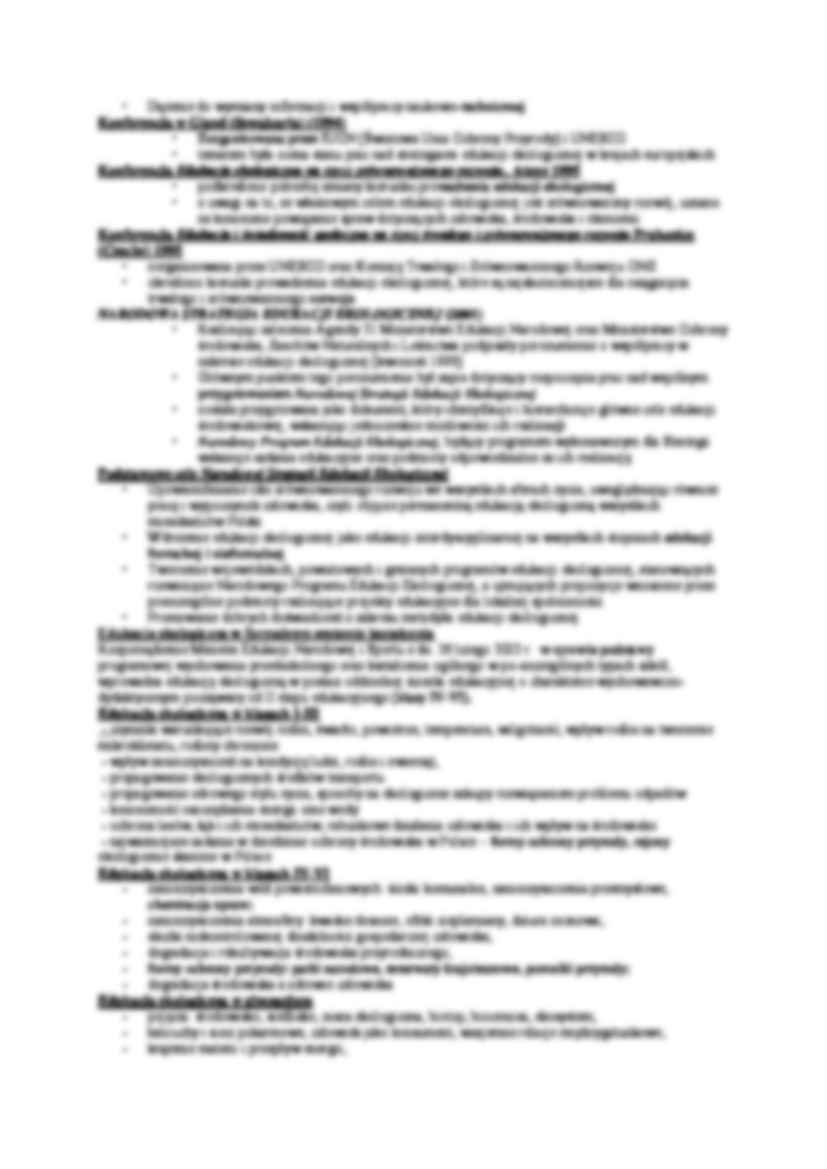 Edukacja ekologiczna - omówienie - strona 2