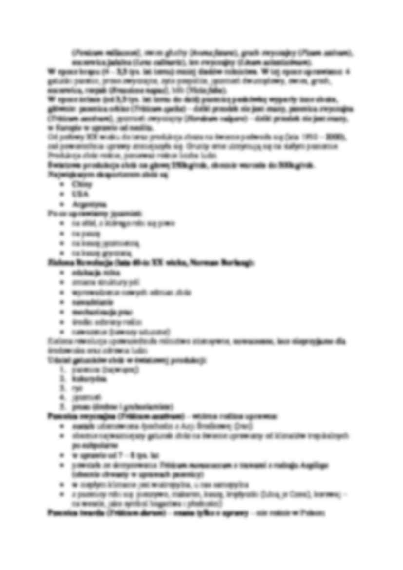 Zboża jako podstawowe rośliny użytkowe - omówienie - strona 2