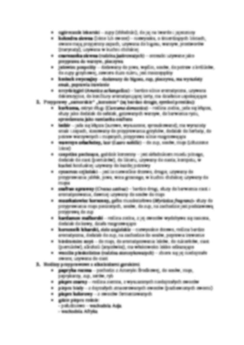 Po co używa się przypraw - omówienie - strona 2