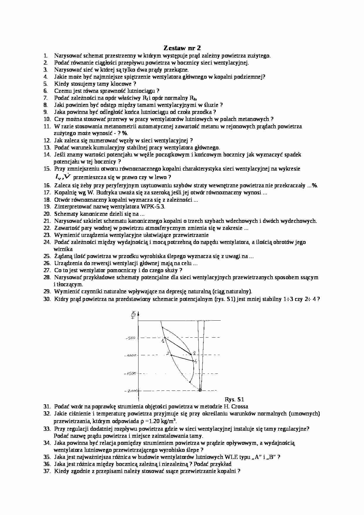 wentylacja kopalń - test - strona 1