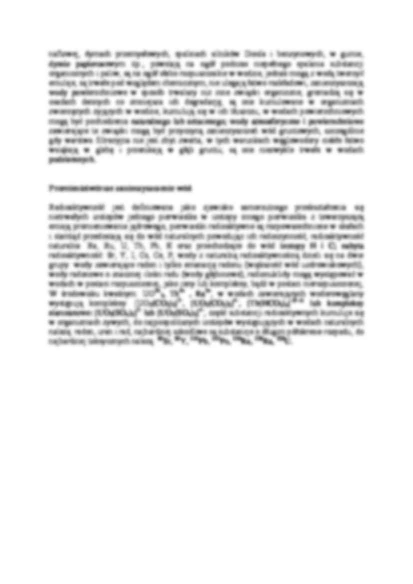 Zanieczyszczenie wód - omówienie - strona 3