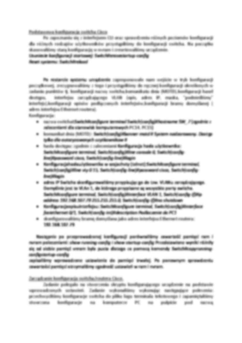 Nawiązanie połączenia konsolowego  - omówienie - strona 2