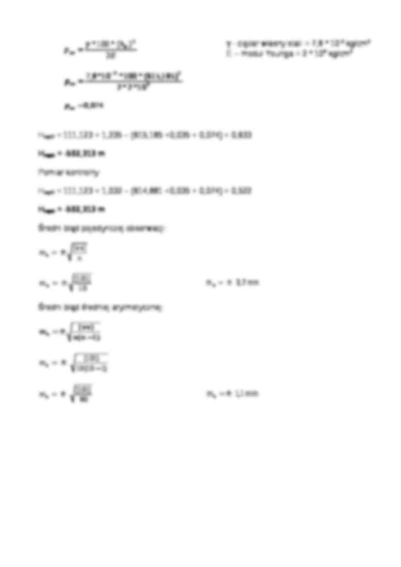 Obliczenie orientacji wysokościowej wykonanej za pomocą taśmy stalowej - omówienie - strona 2