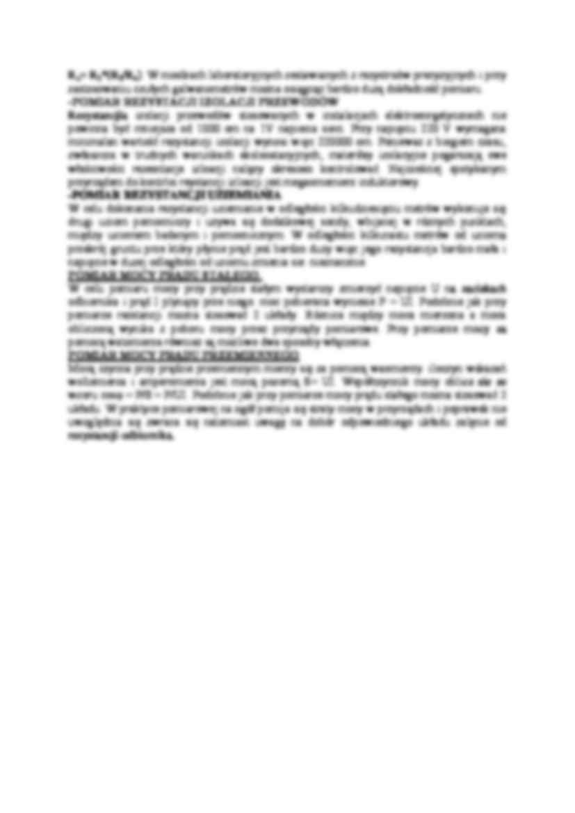 Metody pomiaru prądów - omówienie - strona 2