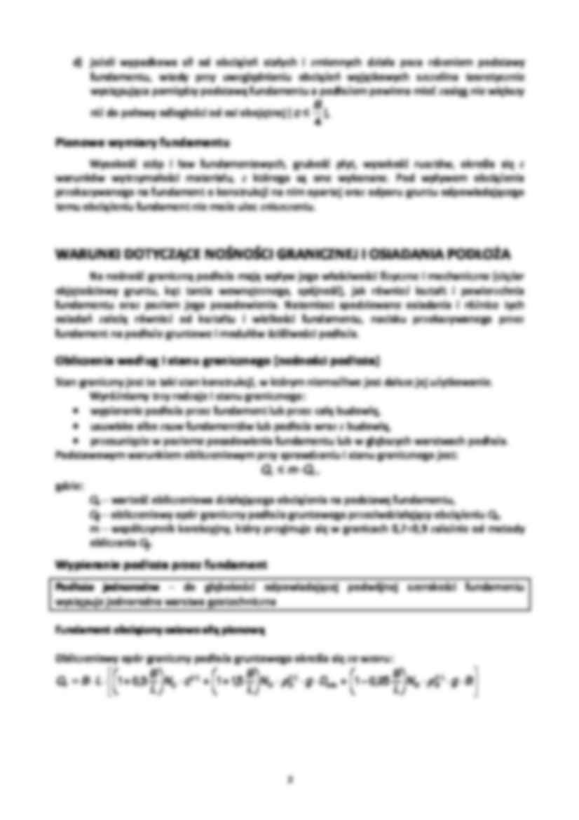 Fundamenty posadowienie bezpośrednie - omówienie - strona 2