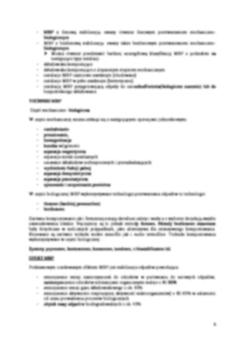 Biologiczne przetwarzanie odpadów - omówienie - strona 3