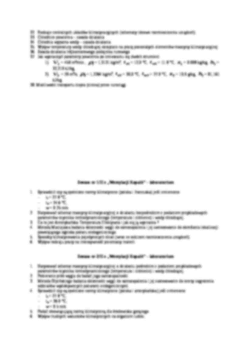 Klimatyzacja kopalń - pytania do zaliczenia - strona 2