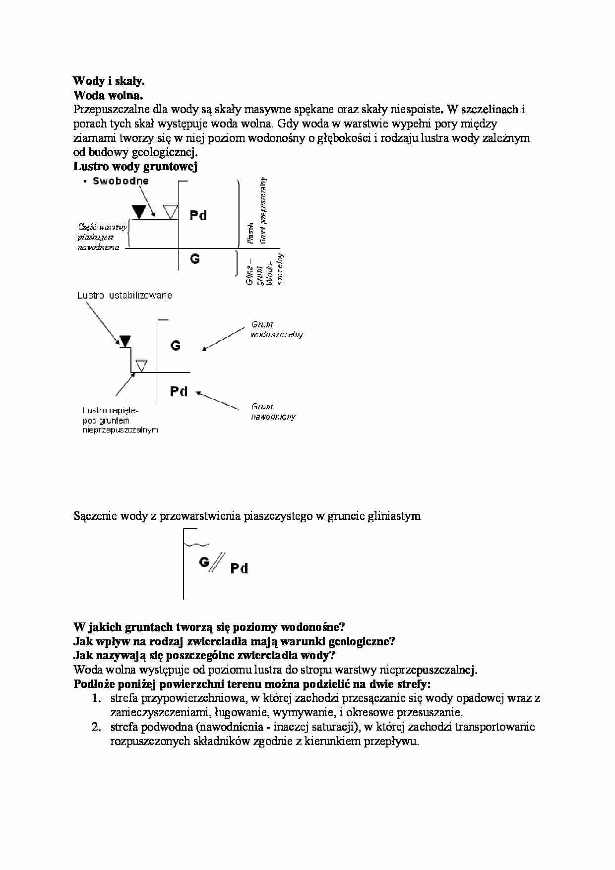 Wody i skały - omówienie - strona 1