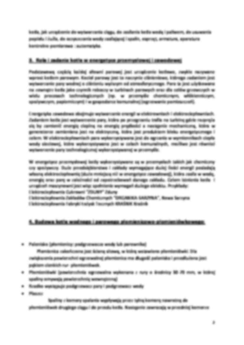 urządzenia kotłowe - opracowanie zagadnień - strona 2