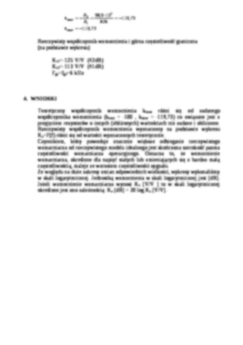 Wzmacniacz operacyjny sprawdzian  - strona 3